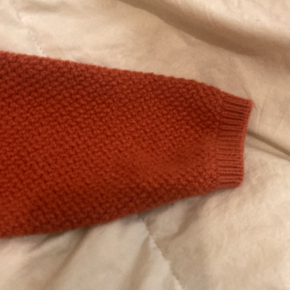 ❤️ME & HENRY 12/18 month cozy orange sweater - Picture 3 of 9